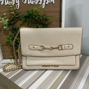 Adrienne Vittadini Evening Handbag With Chain Crossbody